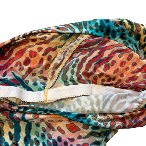 Beyond Swim Cristiano Printed One-Shoulder One-Piece Swimsuit, Sz 10 - Picture 7 of 10